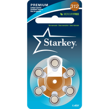 Load image into Gallery viewer, Starkey Premium Hearing Aid Battery Size 312 60 Pack 120 Pack