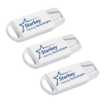 Load image into Gallery viewer, Starkey Size 312 Premium Hearing Aid Batteries 60 Pack - Long Easy Tab - Mercury-Free - Zinc Air Technology - Made in USA - Plus Keychain Battery Case
